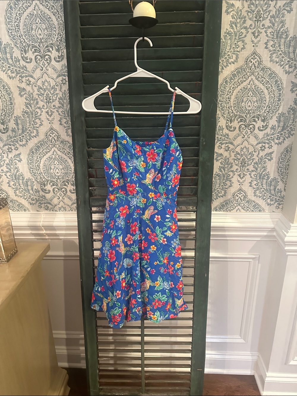 Old Navy Blue Floral Mini Dress